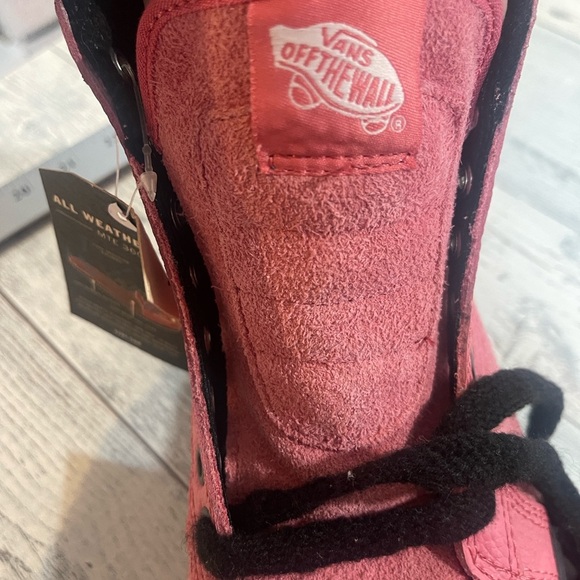 Vans SK8-Hi Platform All Weather Suede MTE Dessert Rose/Black M: 7.5, W: 9 NWT - Picture 10 of 12